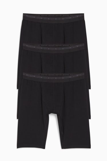 Home - Paquet de 3 - calçotets trunk - LYCRA® - negre