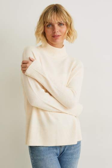 Femmes - Pullover  - abricot