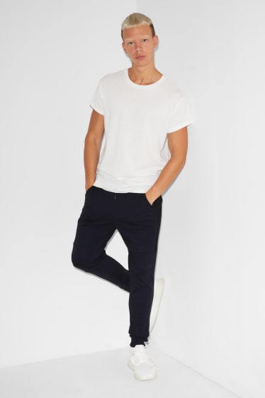 Hommes - CLOCKHOUSE - pantalon de jogging - bleu foncé