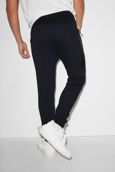 Hommes - CLOCKHOUSE - pantalon de jogging - bleu foncé