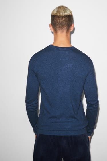 Hommes - CLOCKHOUSE - pull - bleu foncé