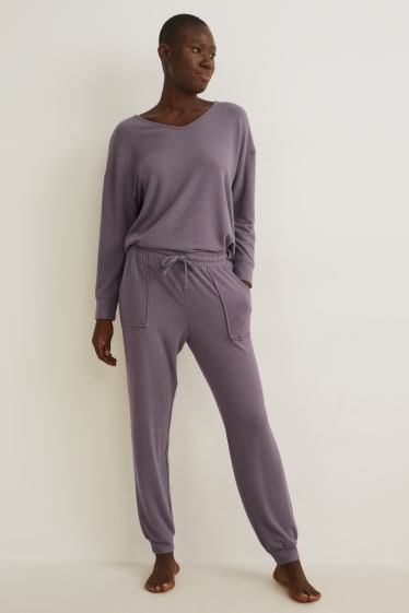 Mujer - Pijama - gris