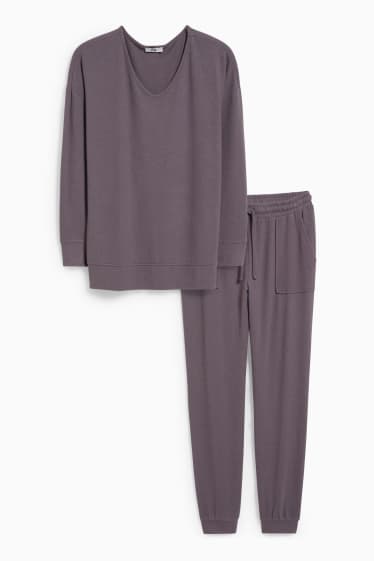 Femmes - Pyjama - gris