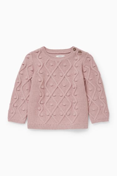 Babys - Baby-Pullover - rosa