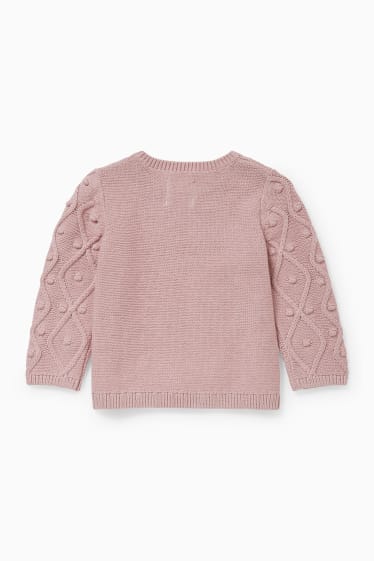 Babys - Baby-Pullover - rosa