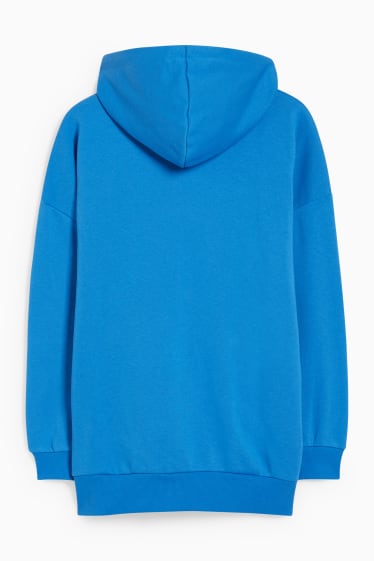 Women - CLOCKHOUSE - zip-through sweatshirt with hood - blue