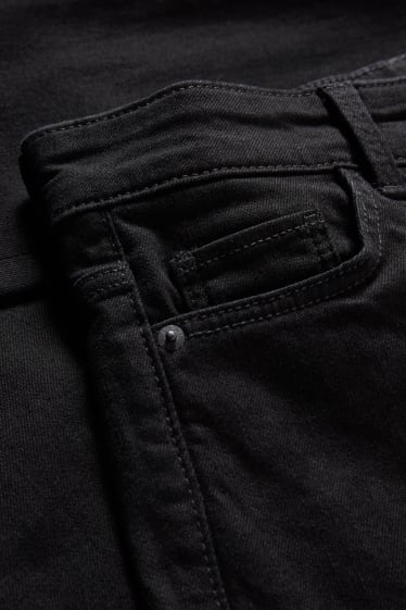 Dames - Slim jeans - mid waist - LYCRA® - zwart