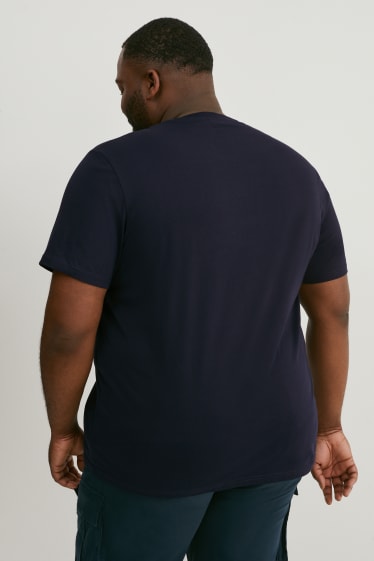 Hommes - T-shirt - bleu foncé