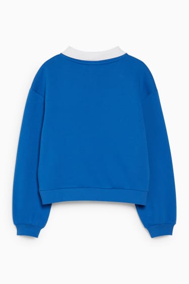 Teens & Twens - CLOCKHOUSE - Sweatshirt - 2-in-1-Look - blau