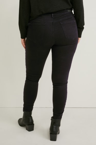 Damen - Skinny Jeans - Shaping Jeans - LYCRA® - schwarz