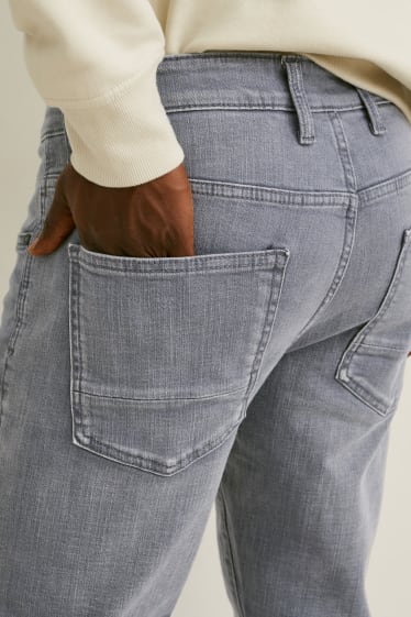 Hommes - Slim jean - LYCRA® - jean gris