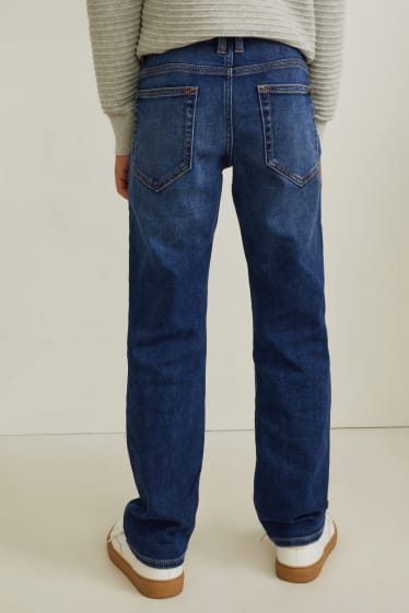 Kinder - Straight Jeans - Jog Denim - jeansblau