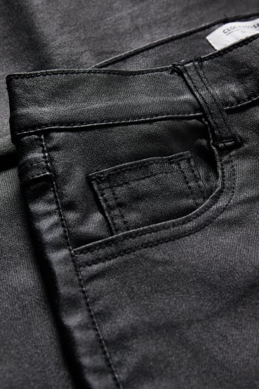 Dames - CLOCKHOUSE - skinny jeans - high waist - zwart
