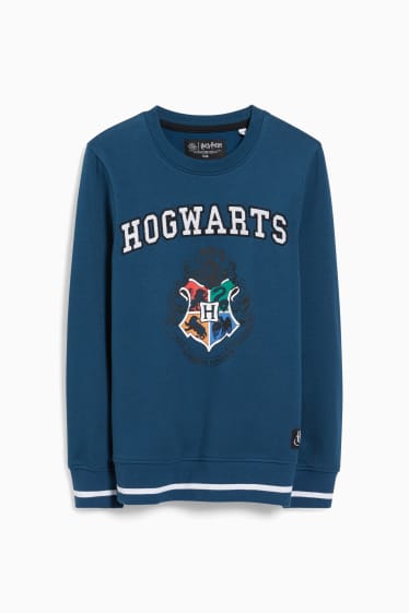 Enfants - Harry Potter - sweat - bleu