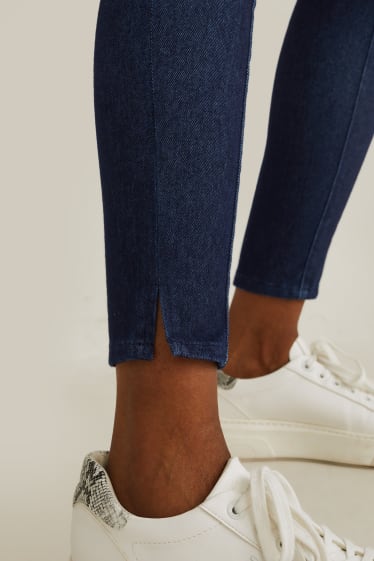 Dona - Jegging jeans - high waist - 4 Way Stretch - texà blau fosc