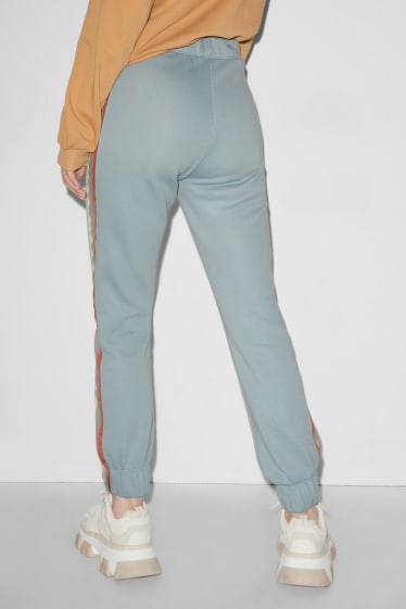 Ados & jeunes adultes - CLOCKHOUSE - pantalon de jogging - turquoise clair