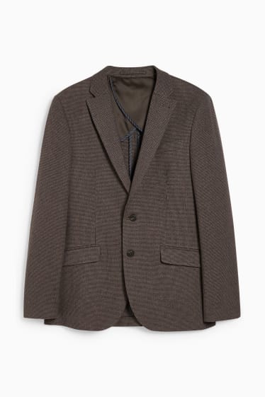 Men - Mix-and-match tailored jacket - slim fit - Flex - LYCRA® - dark brown