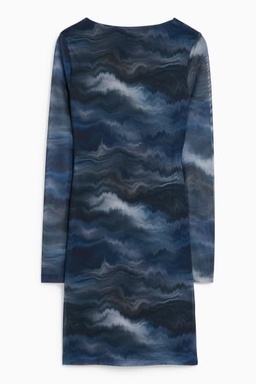 Damen - Kleid - dunkelblau