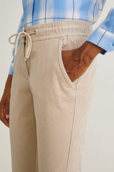 Dona - Pantalons - mid waist - 4 Way Stretch - LYCRA® - talp