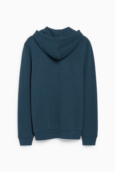 Herren - Hoodie - dunkeltürkis