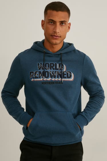 Herren - Hoodie - dunkeltürkis
