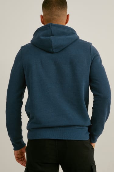 Hommes - Sweat à capuche - turquoise foncé