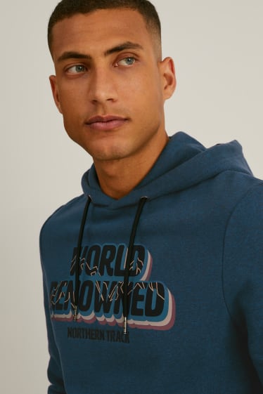 Herren - Hoodie - dunkeltürkis