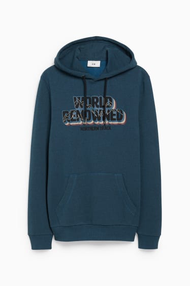 Herren - Hoodie - dunkeltürkis