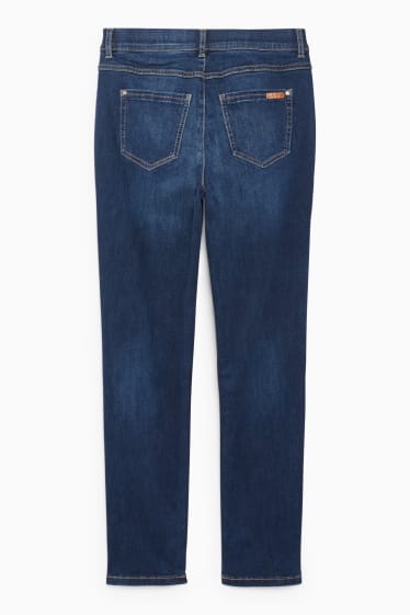 Damen - Jegging Jeans - Mid Waist - Slim Fit - LYCRA® - dunkeljeansblau
