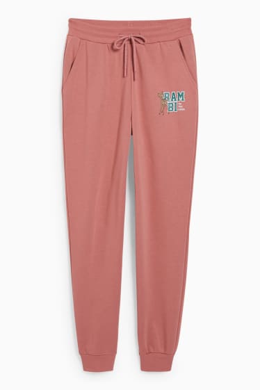 Damen - CLOCKHOUSE - Jogginghose - Bambi - dunkelrosa