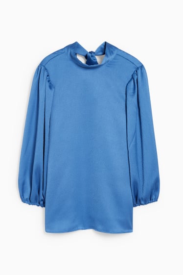 Dames - Blouse - blauw