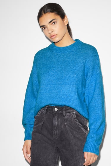 Femmes - CLOCKHOUSE - pull - bleu