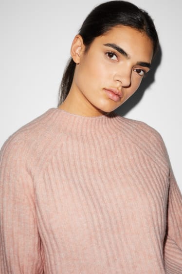 Damen - CLOCKHOUSE - Pullover - rosa