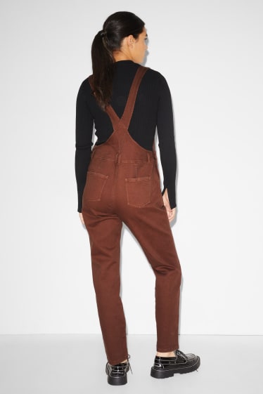 Teens & young adults - CLOCKHOUSE - dungarees - brown