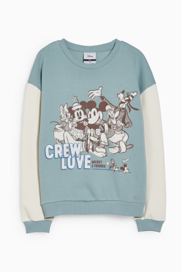 Tieners & jongvolwassenen - CLOCKHOUSE - sweatshirt - Disney - turquoise