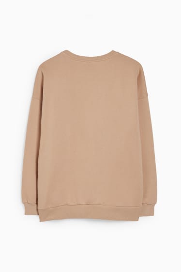 Dames - CLOCKHOUSE - sweatshirt - Bambi - lichtbruin