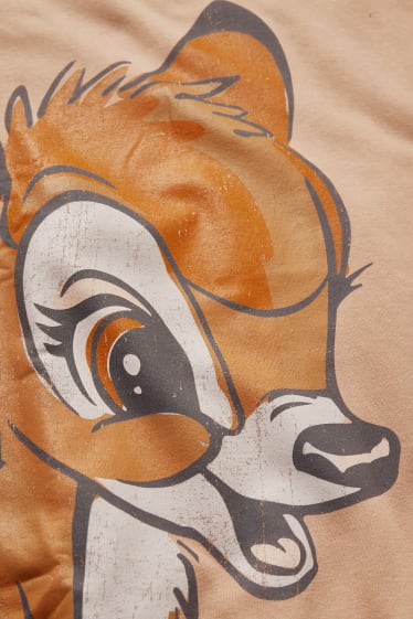Dames - CLOCKHOUSE - sweatshirt - Bambi - lichtbruin
