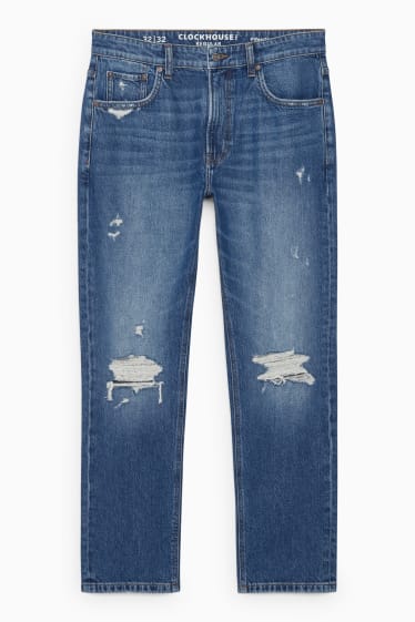 Heren - CLOCKHOUSE - regular jeans - jeansblauw