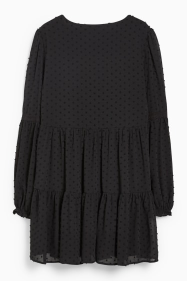 Dona - CLOCKHOUSE - vestit - negre