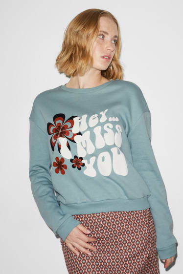 Women - CLOCKHOUSE - sweatshirt - mint green
