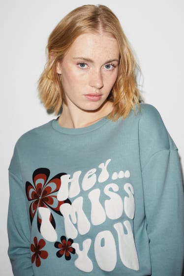 Women - CLOCKHOUSE - sweatshirt - mint green