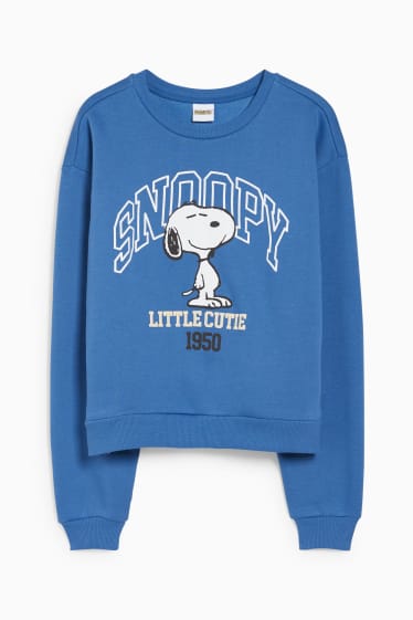 Women - CLOCKHOUSE - sweatshirt - Snoopy - blue
