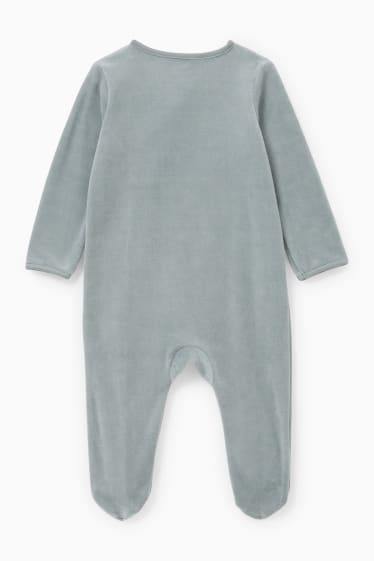 Niemowlęta - Kubuś Puchatek - piżamka niemowlęca - zielony