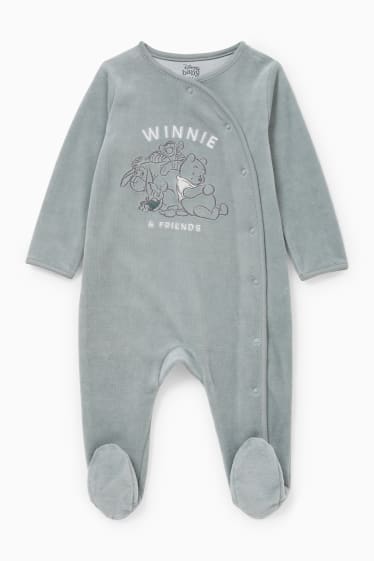 Babys - Winnie de Poeh - baby-pyjama - groen