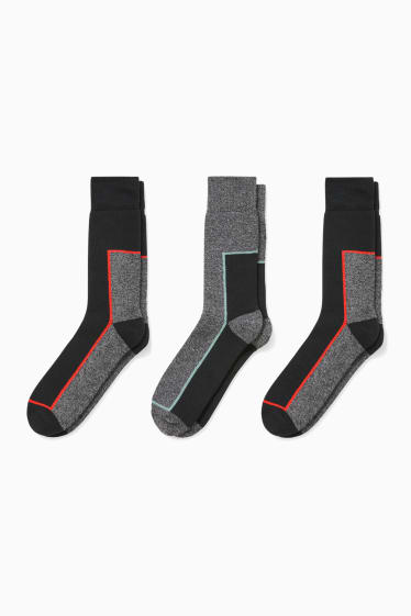 Men - Multipack of 3 - sport socks - THERMOLITE® - black