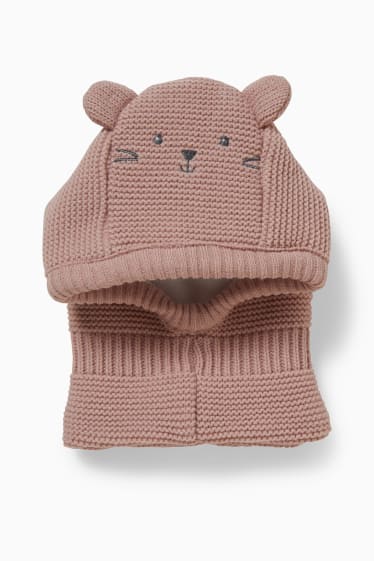 Bébés filles - Cagoule pour bébé - rose
