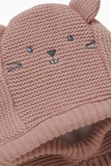 Bébés filles - Cagoule pour bébé - rose