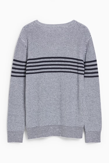 Bambini - Maglione - blu scuro / bianco