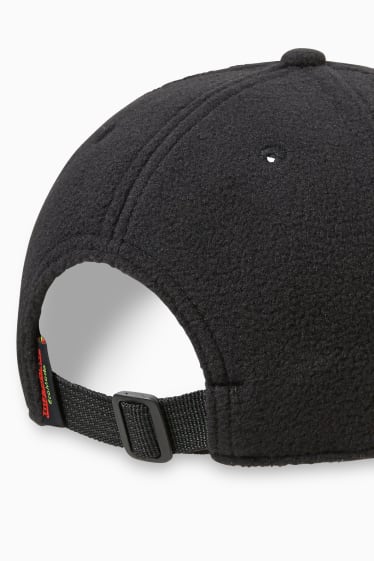 Herren - Fleece-Cap - schwarz