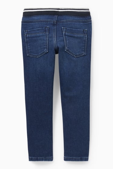 Children - Skinny jeans - thermal jeans - blue denim